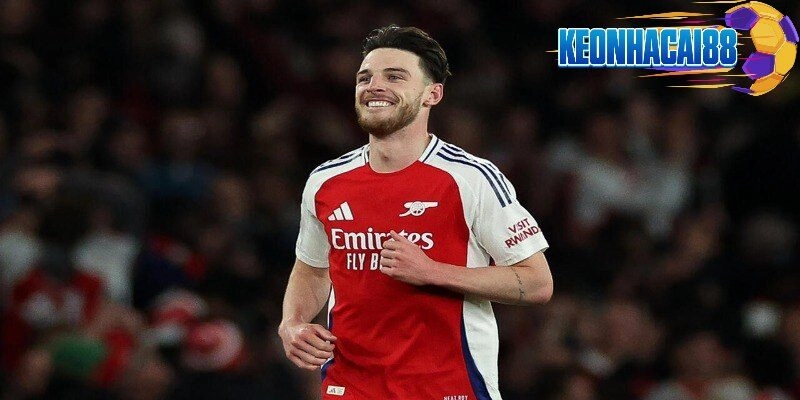 Động thái của Rice trong Champions League