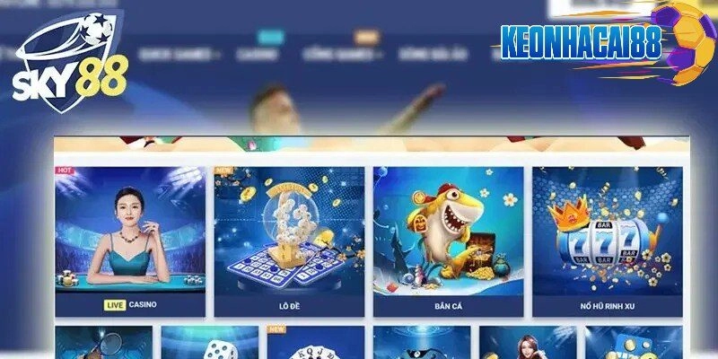 Một số thông tin về nhà cái Sky88
