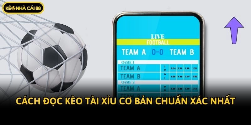 Cách đọc kèo tài xỉu cơ bản chuẩn xác nhất