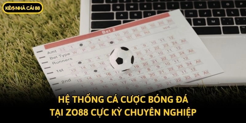 Hệ thống cá cược bóng đá tại Zo88 cực kỳ chuyên nghiệp