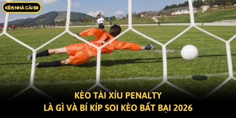 Kèo Tài Xỉu Penalty Là Gì Và Bí Kíp Soi Kèo Bất Bại 2026